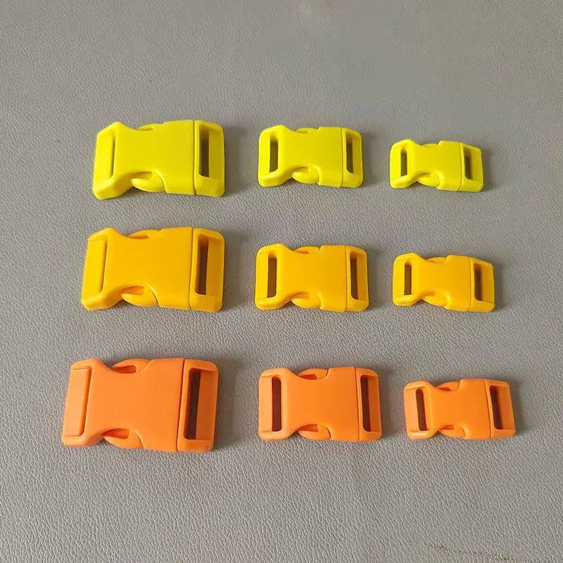 Colorful Plastic Curved Release Buckle for Bags and Straps