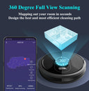 ABIR X8 Robot Vacuum Cleaner with Laser Mapping System