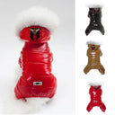 Winter Dog Down Coat: Waterproof Warm Jumpsuit for Chihuahua