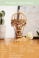 Robotime 3D Wooden Puzzle Games Assembly Model Kits Toys for Kids