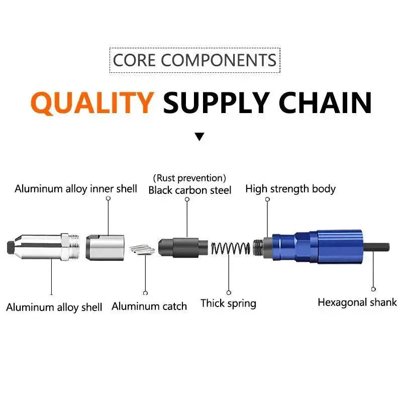 Cordless Electric Rivet Gun For DIY Riveting Tool