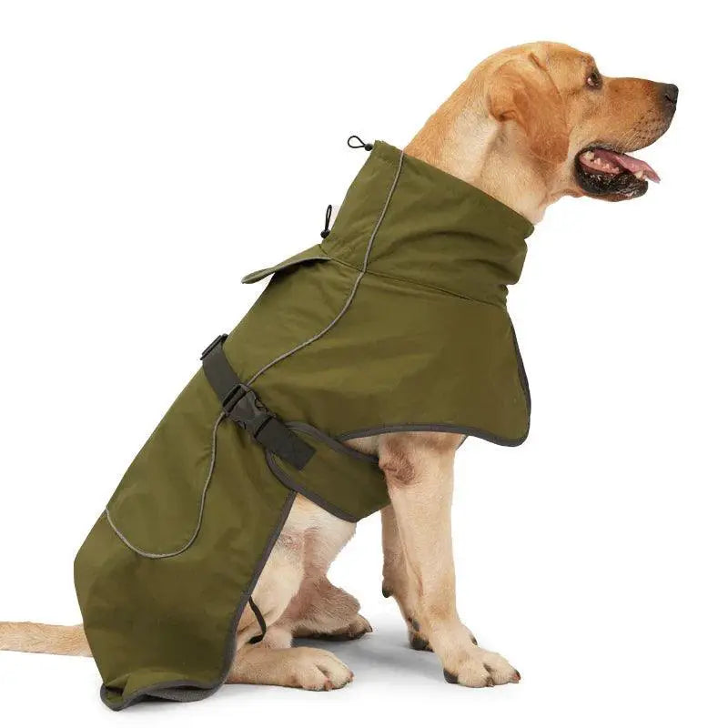 Large Dog Winter Vest Jacket Waterproof Coat For Greyhounds