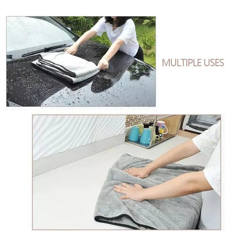 Ultra Absorbent Microfiber Car Cleaning Towel Premium