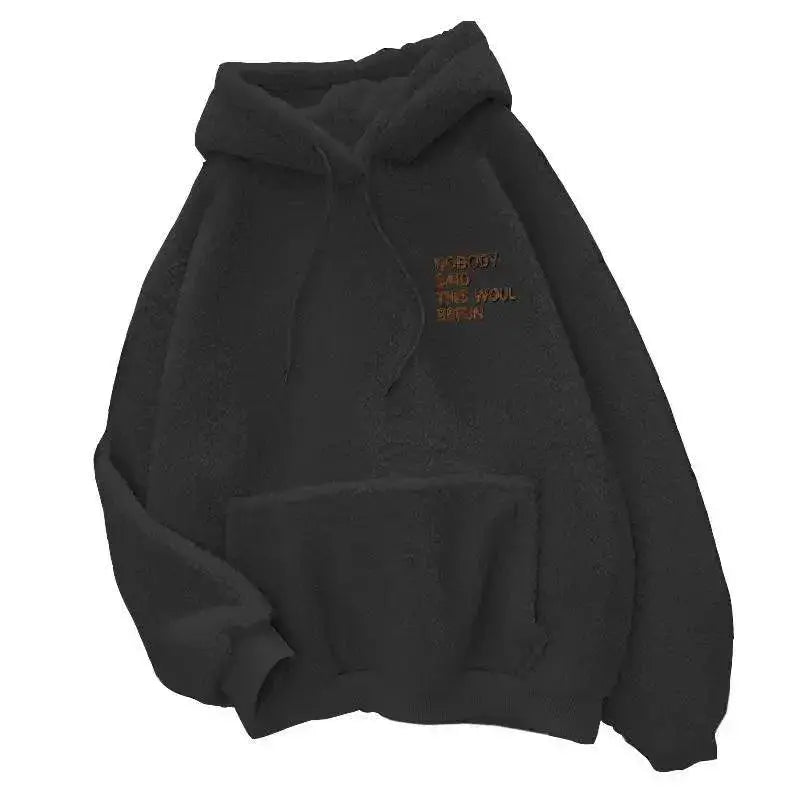 Warmth Velvet Cashmere Hoodie for Winter — product view 11