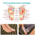 3Pcs Yoga Acupressure Mat and Pillow Set Acupuncture Long Massage Cushion Neck Back Feet Massager Relieve Stress Pain Massager