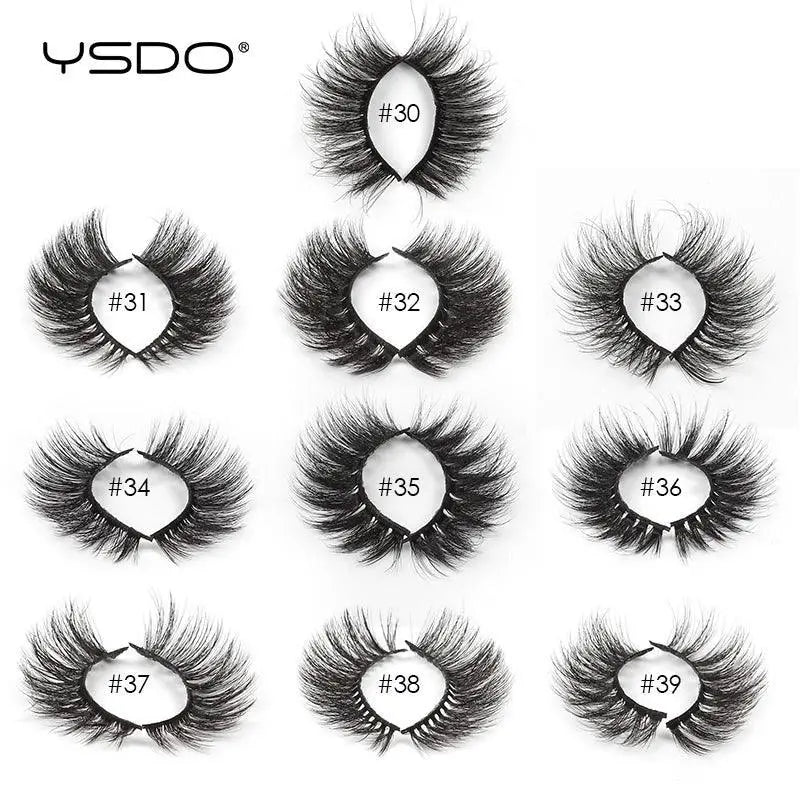 YSDO 3D Mink Volume False Eyelashes 100 Pairs Wholesale