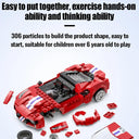 City Racing Car Building Blocks for Creative STEM Fun Set