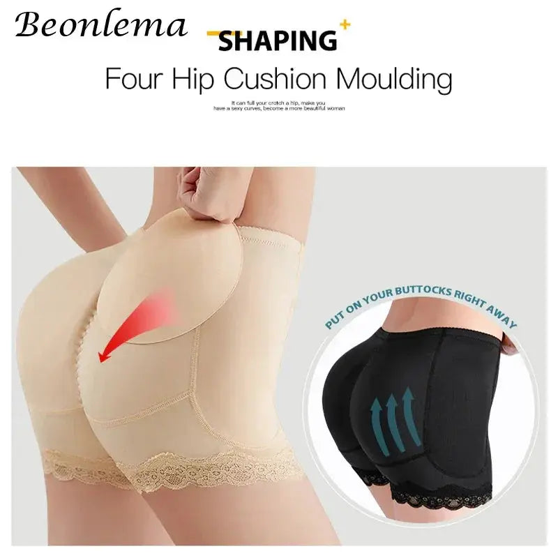 Curvy Control Panties With Removable Pads Seamless Shaper