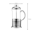 Manual Coffee Espresso Maker Pot French Coffee Percolator 350ml