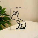 Durable Metal Dog Sculpture For Pets