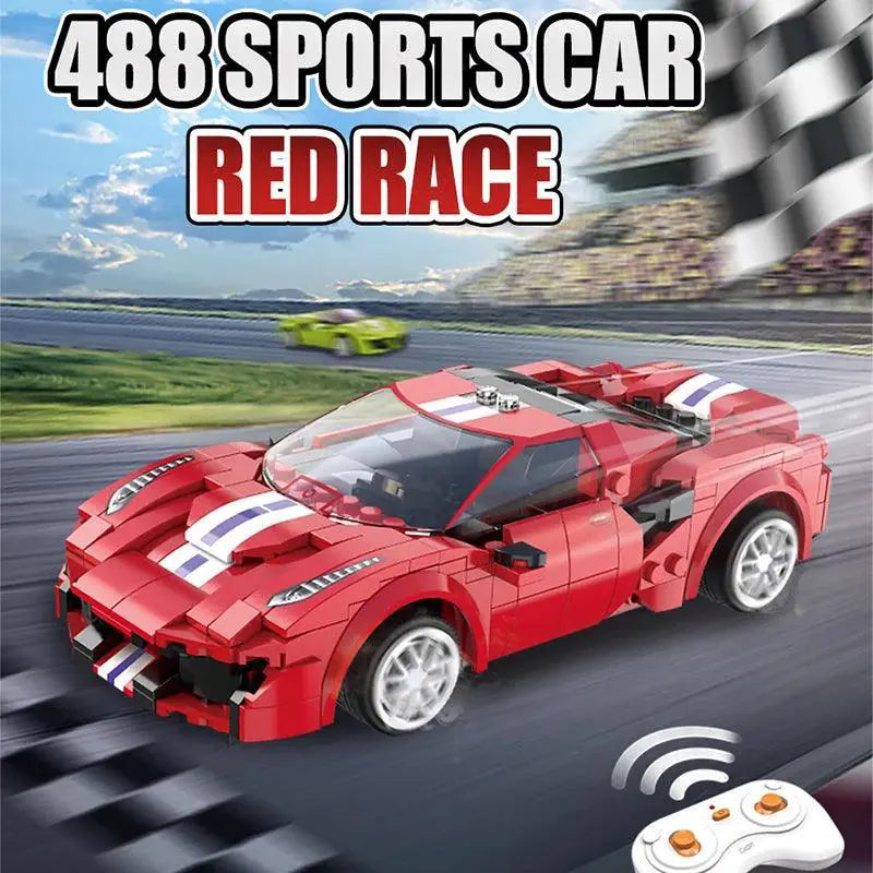 City Racing Car Building Blocks for Creative STEM Fun Set