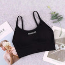 Cotton Sports Bra: Stylish Crop Top for Gym and Fashion