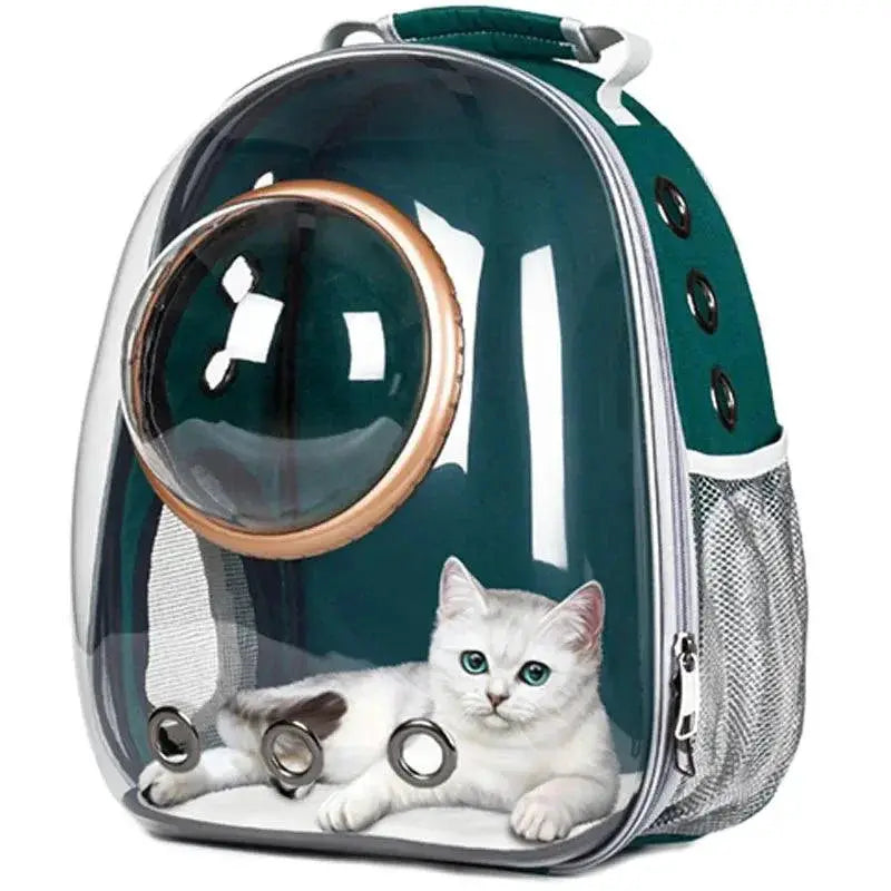 Breathable Bubble Space Carrier for Pets — Expendeed Blue