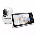 5 Inch HD Video Baby Monitor with 2-Way Audio Features