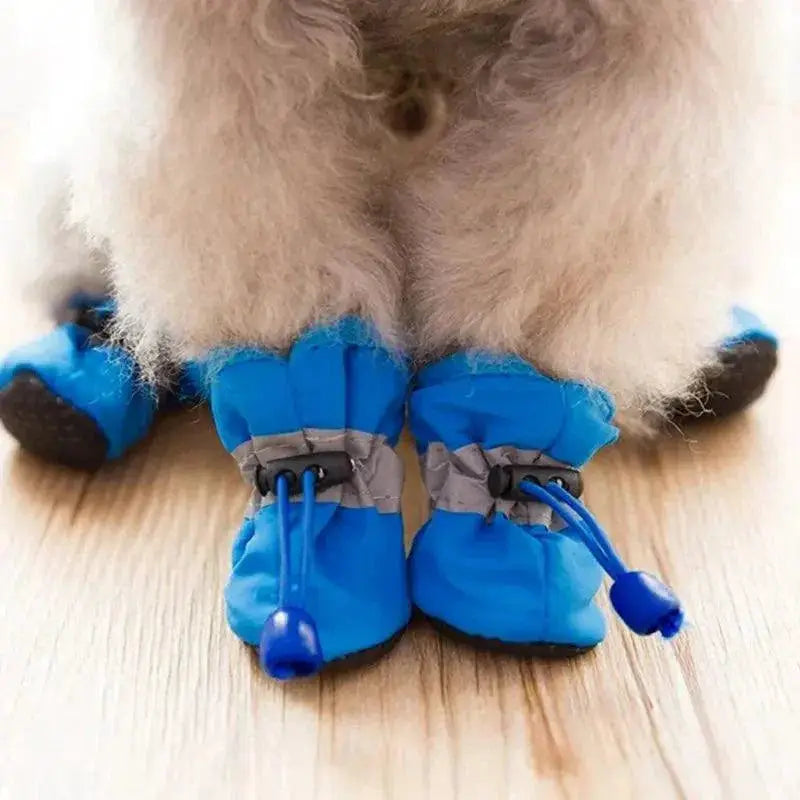 Waterproof Pet Boots Anti Slip Winter Footwear For Dogs Cats