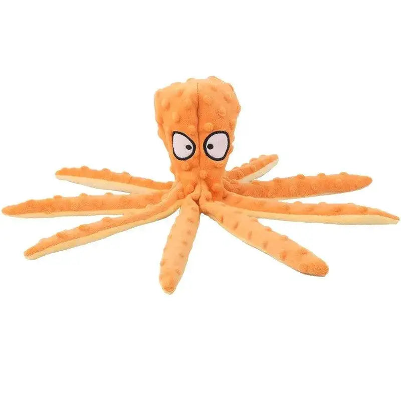 Octopus Shell Interactive Plush Toy for Cats and Dogs