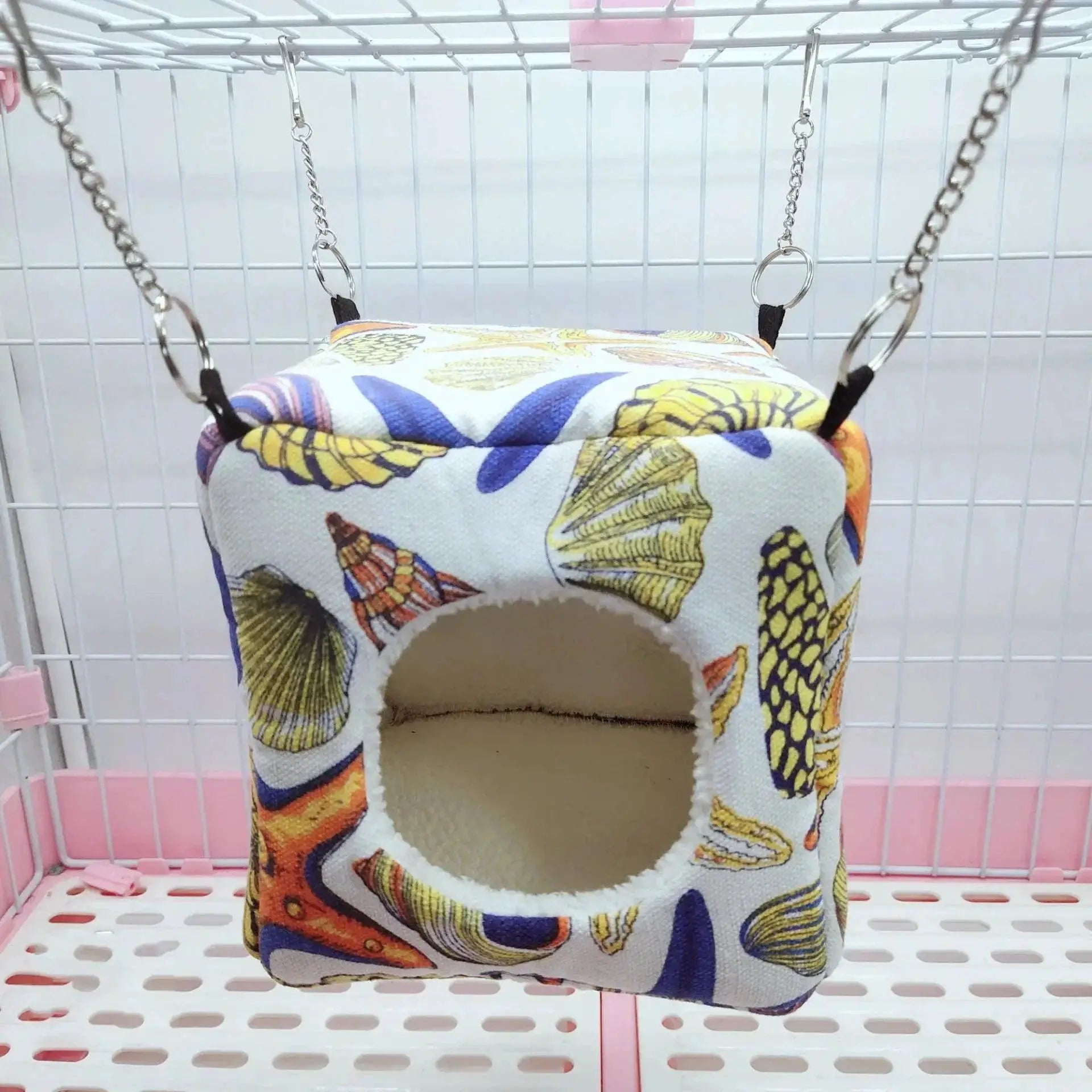 Winter Cube Small Pet Cage Hammock Cozy Retreat For Pets