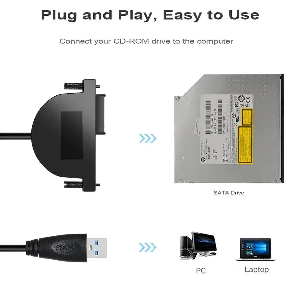 DeepFox USB SATA High Speed Data Transfer Adapter Cable
