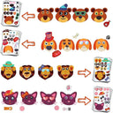 Children's Animal Puzzle Sticker Game for Fun Learning Experience