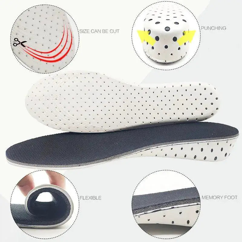Height Increasing Memory Foam Insoles For Men And Women
