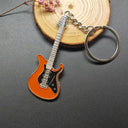 New Design Classic Guitar Keychain Car Key Ring Gift 17079