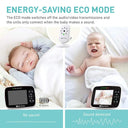 Wireless Baby Monitor Camera with Night Vision Battery Life