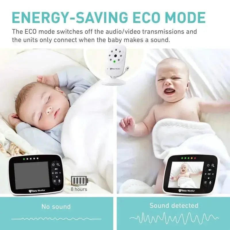 Wireless Baby Monitor Camera With Night Vision Battery Life