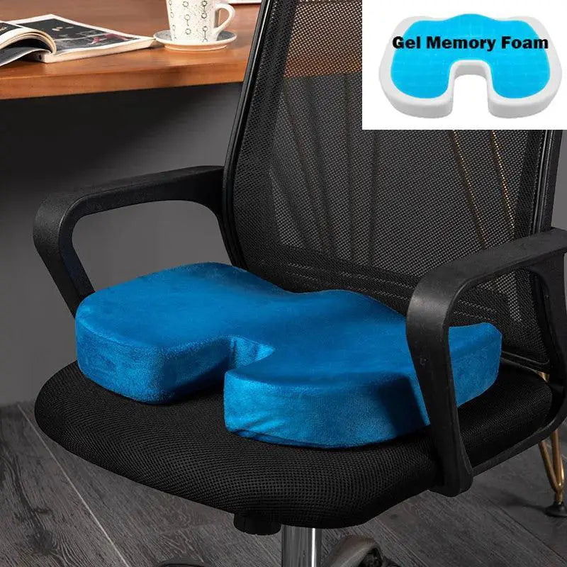 U Shaped Cooling Gel Memory Foam Office Seat Cushion