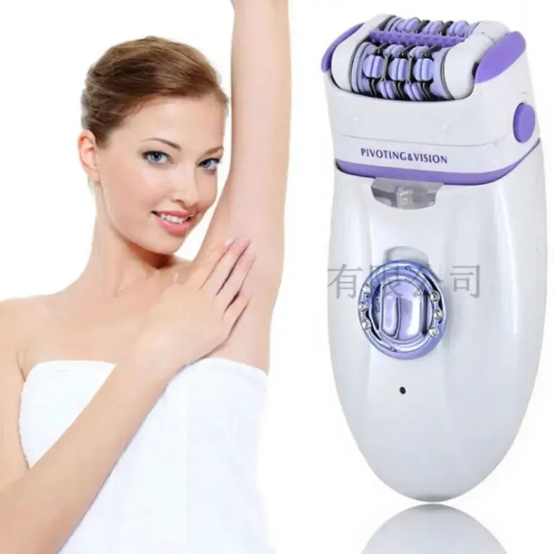 1981 3in1 Electric Women Epilator Hair Removal Tool