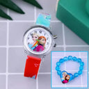 Elsa Kids Watch For Learning Time LED