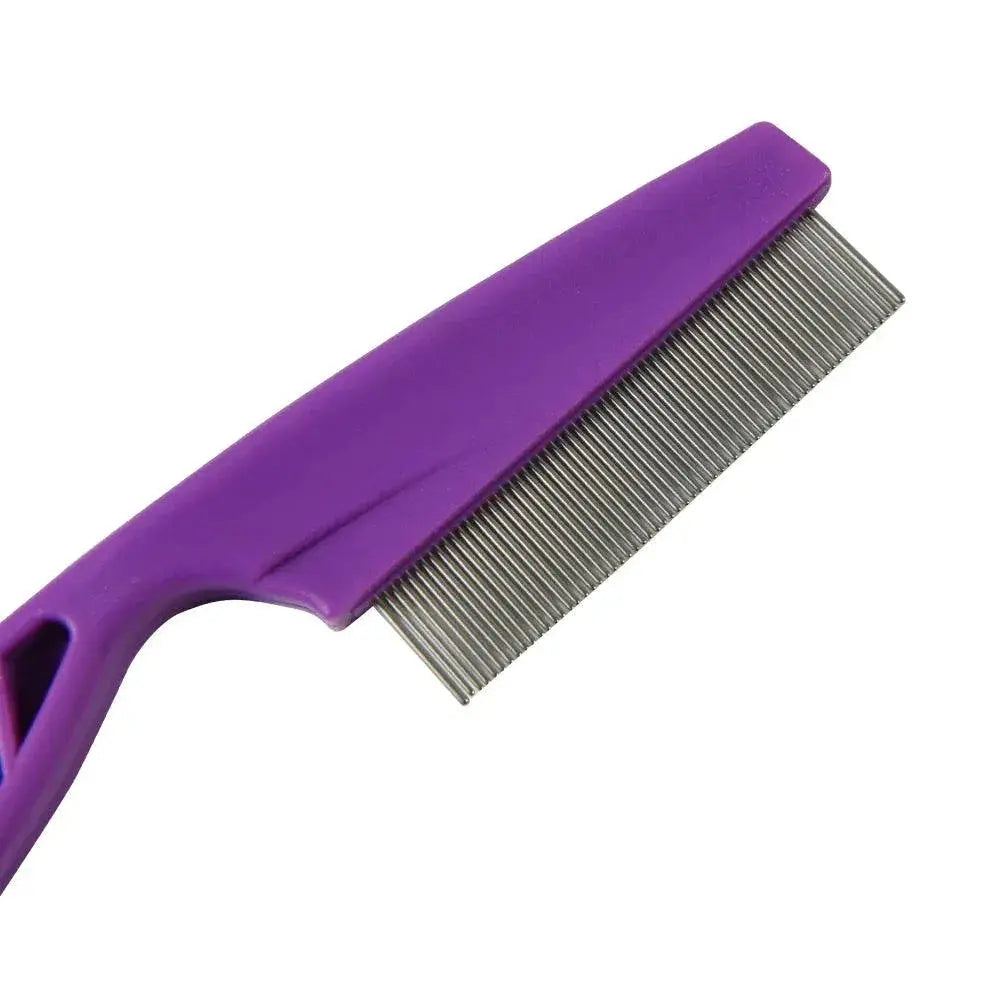 Stainless Steel Flea Comb for Cats and Dogs Grooming Tool