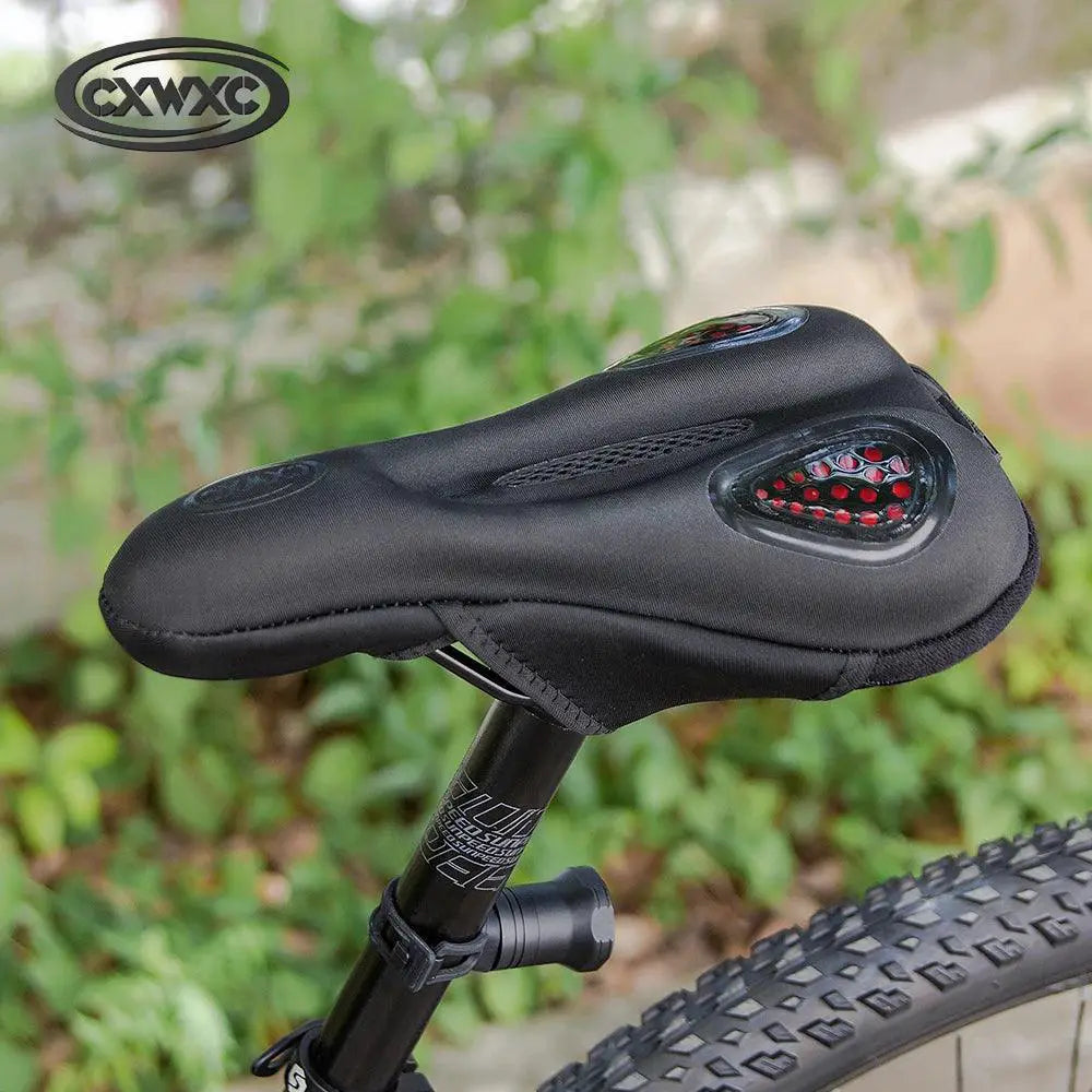 Comfortable Bicycle Saddle Cover With Memory Foam Gel