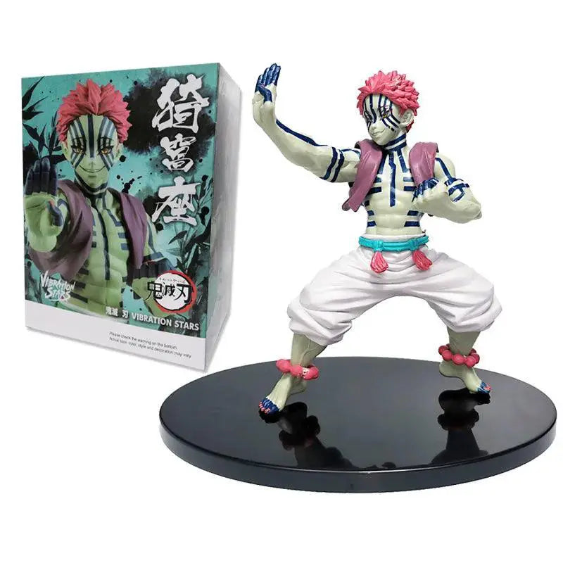 Demon Slayer Action Figures Set PVC Model Toys Epic Battles