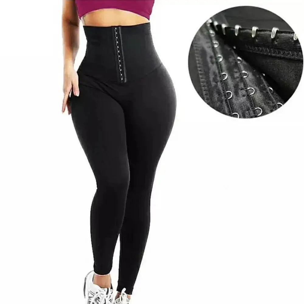 Tummy Control Corset Leggings Fitness High Waist Shapewear