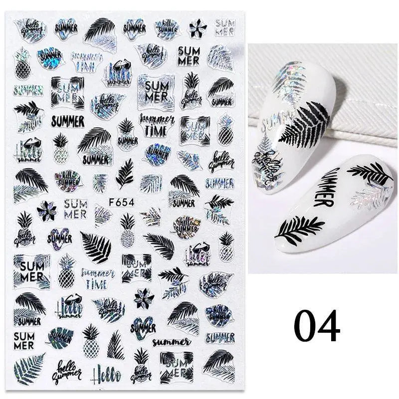 Succulent Blossom Nail Art Decals Blooming Beauty Kit — product view 12