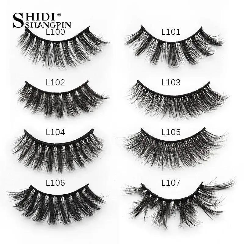 Ultimate 3D Mink Eyelashes Variety Pack Fluffy Natural