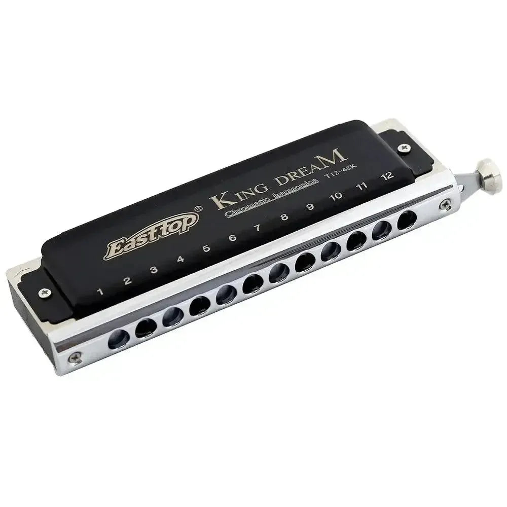 Versatile Tone Harmonica for Beginners — Black