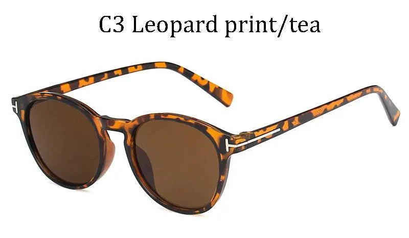 Vintage Round Sunglasses Unisex Men Women UV Protection