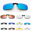 Unisex Polarized Clip-On Sunglasses for Driving Fishing