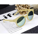 Colorful UV400 Kids Sunglasses Retro Round Reflective Eyewear