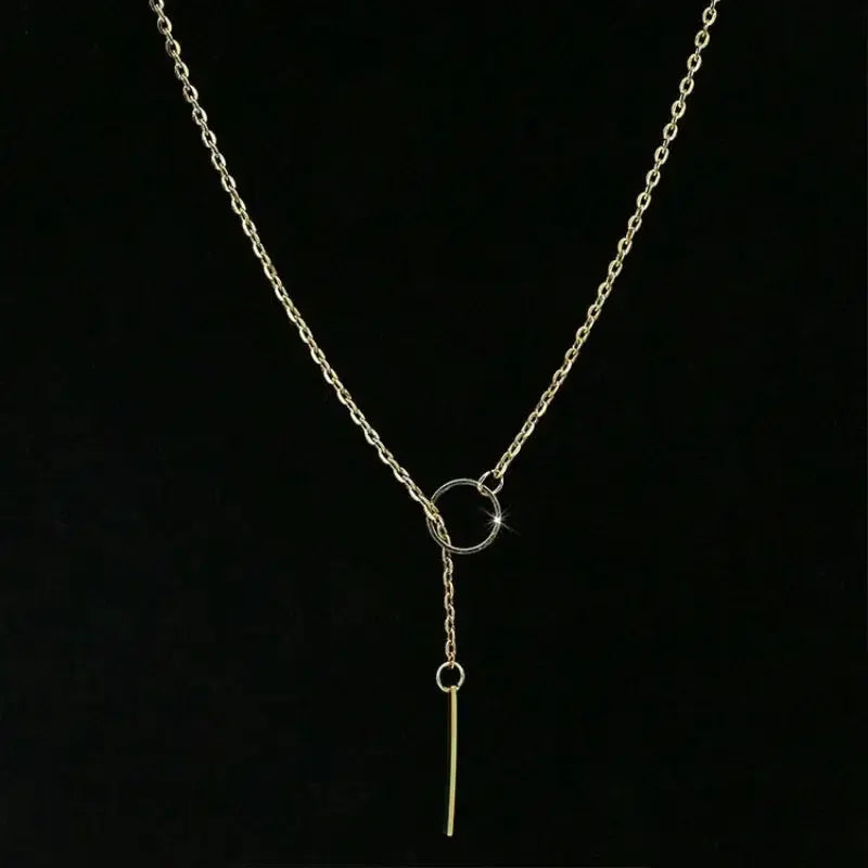 NK547 Punk Women Necklace Minimalist Dainty Clavicle Jewelry