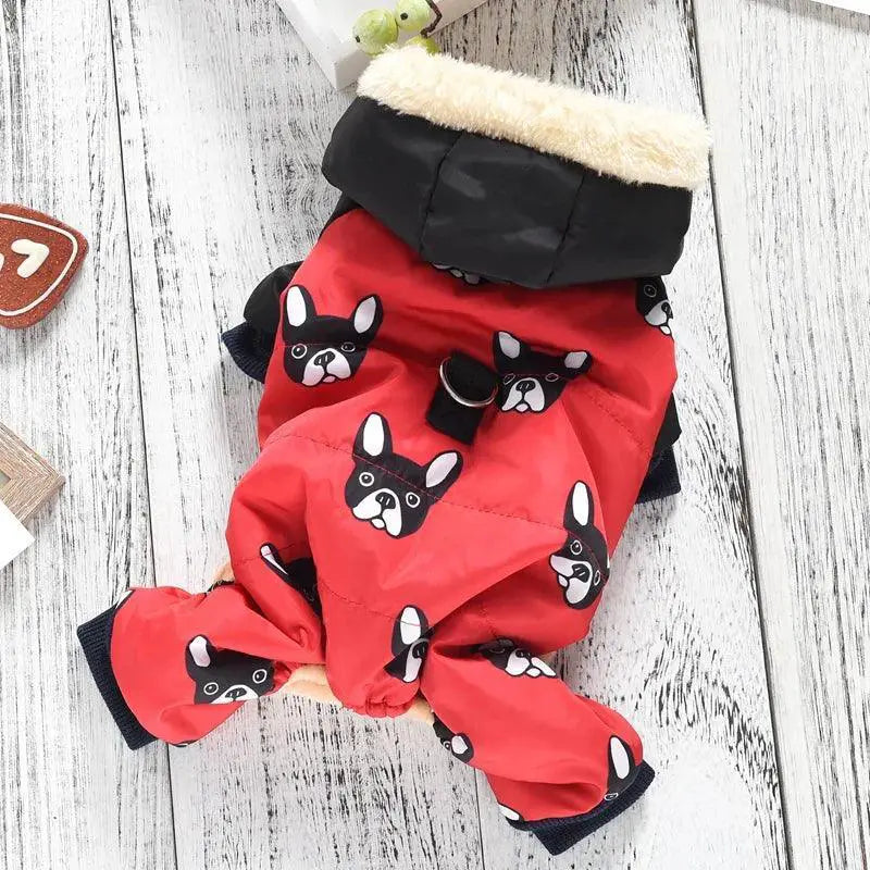French Bulldog Winter Down Jacket For Small Animals