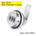 Zinc Alloy Combo Lock - Durable Cam For Mailbox