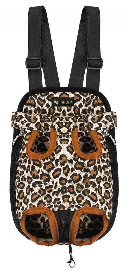 Tailup Denim Front Pet Carrier Shoulder Bag Cozy Outing