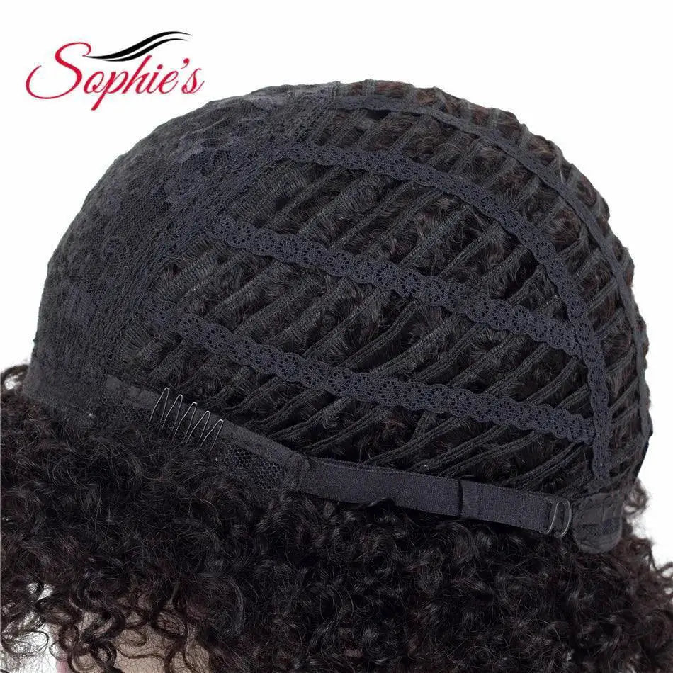 Sophies Brazilian Jerry Curl Wigs For Chic Style Line