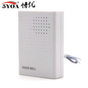 Dual Mode Doorbell Battery Or 12V Wired Easy Access Hooks