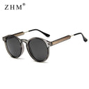 Unisex Retro Round Sunglasses with UV400 Protection Style