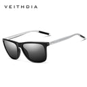 Unisex Retro Polarized Sunglasses with Aluminum TR90 Frame