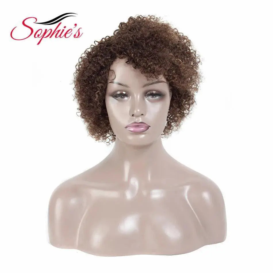 Sophies Brazilian Jerry Curl Wigs For Chic Style Line