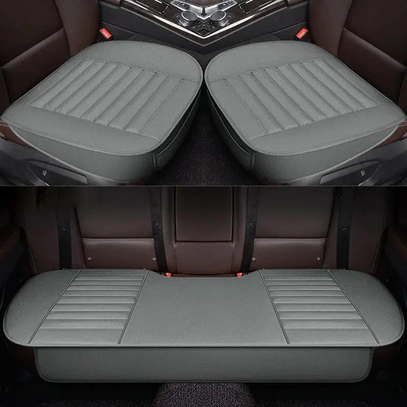 Leather Car Seat Covers Cushion Universal Protector Interior